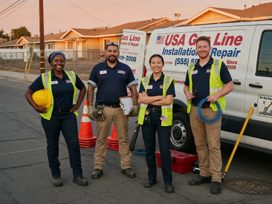 Gas Line Installation company in Harmony, PA